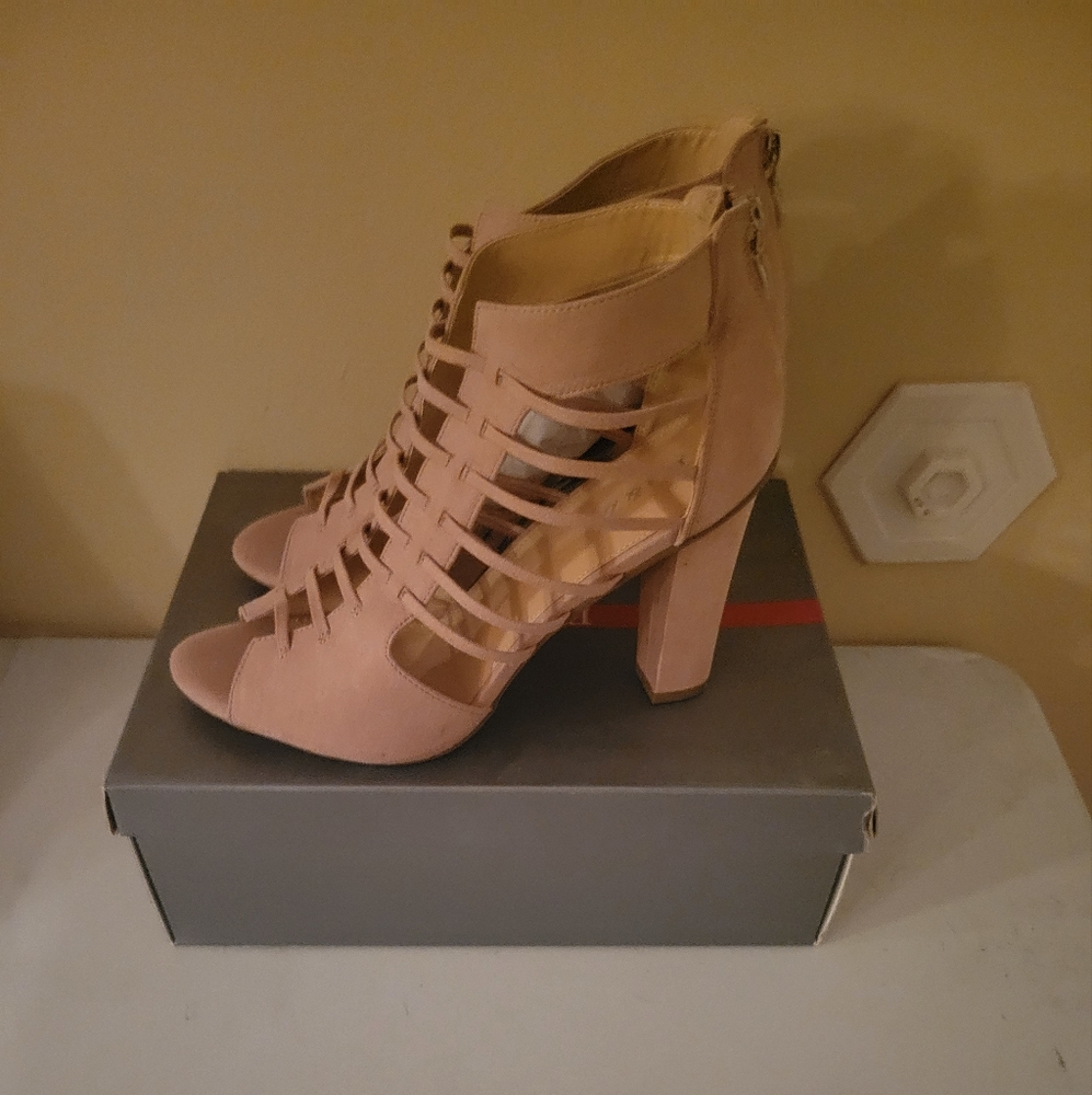 Eva and Co pink heels